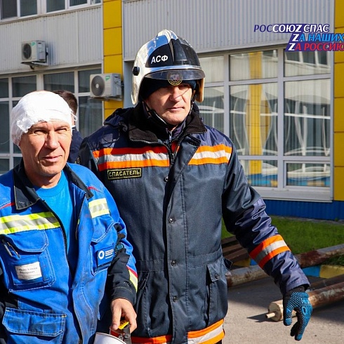 В Алтайском крае спасатели приняли участие в масштабных учениях по гражданской обороне