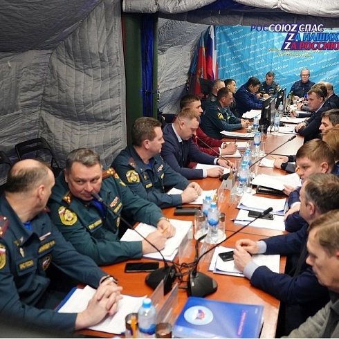 Алтайский край 5 марта 2024 года принял участие во Всероссийских командно-штабных учениях органов управления и сил РСЧС по подготовке к весеннему половодью и пожароопасному периоду
