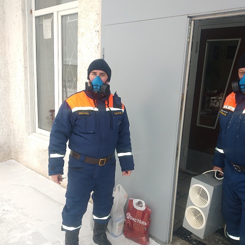 Спасатели провели санитарную обработку Камешковских учреждений